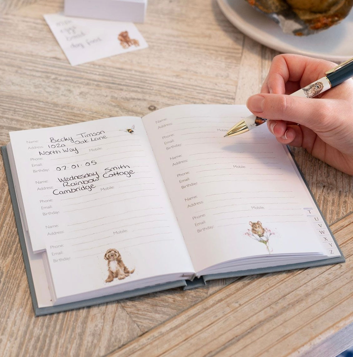 Wrendale “The Highlander” Highland Cow Address Book