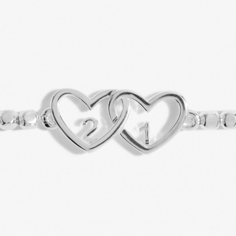 Joma Jewellery Forever Yours “Happy 21st Birthday” Bracelet