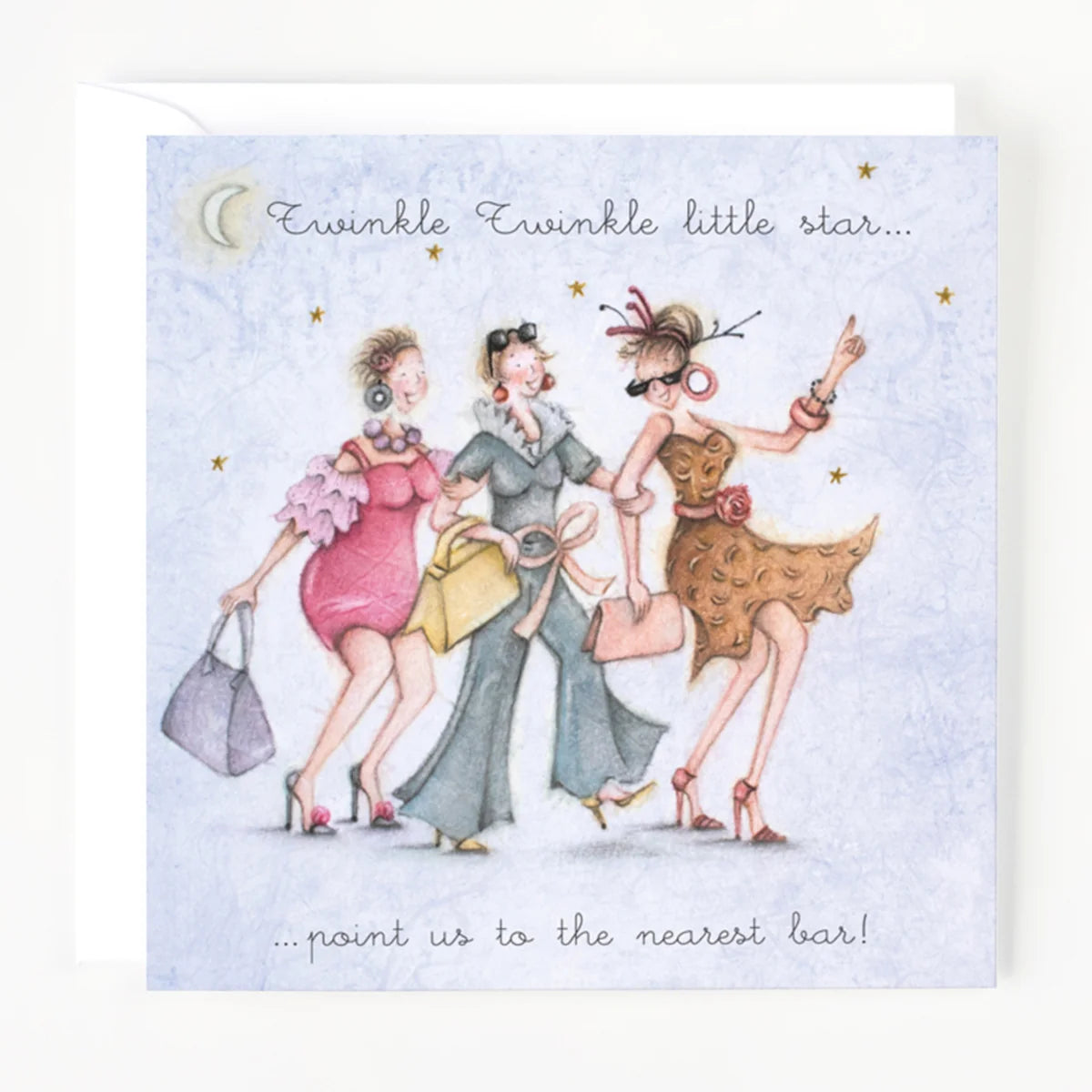 Berni Parker Twinkle Twinkle Card