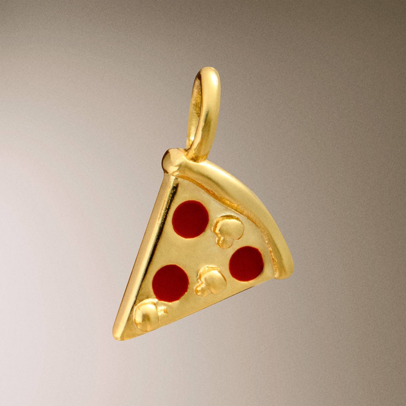 Joma Jewellery A Little Vibes 'Pizza Lovers Club' Bracelet In Silver Plating
