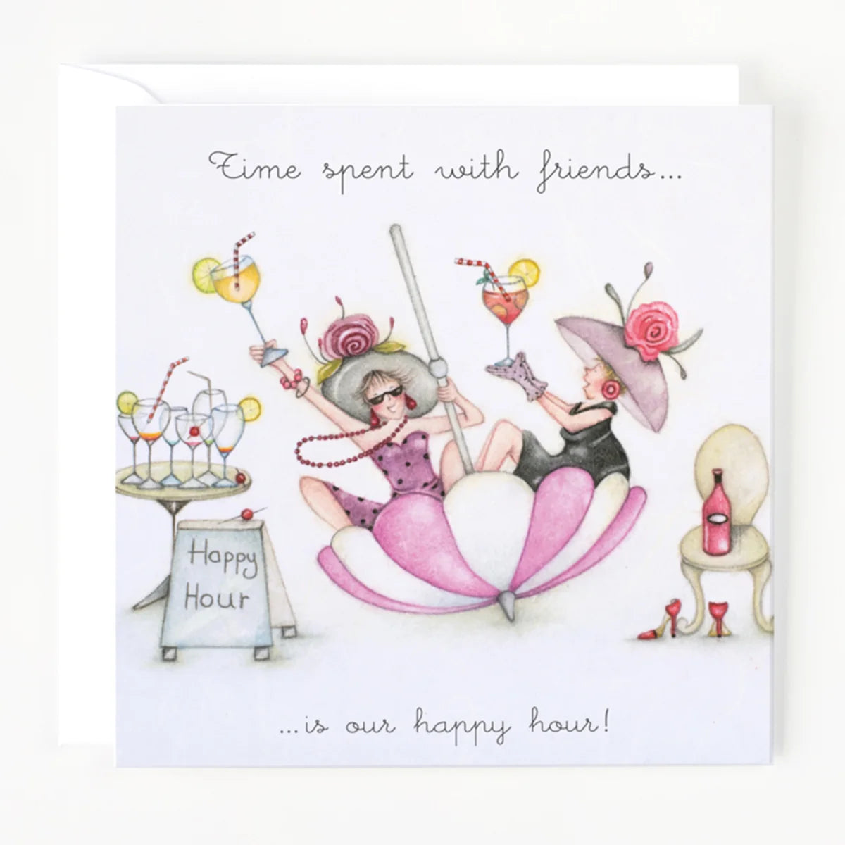 Berni Parker Happy Hour Card