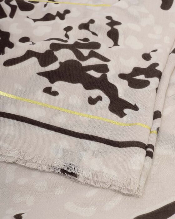 Katie Loxton Printed Foil Scarf