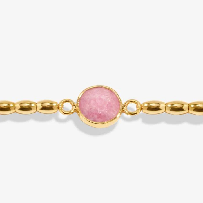 Joma Jewellery Serenity Stones Watermelon Quartz Bracelet