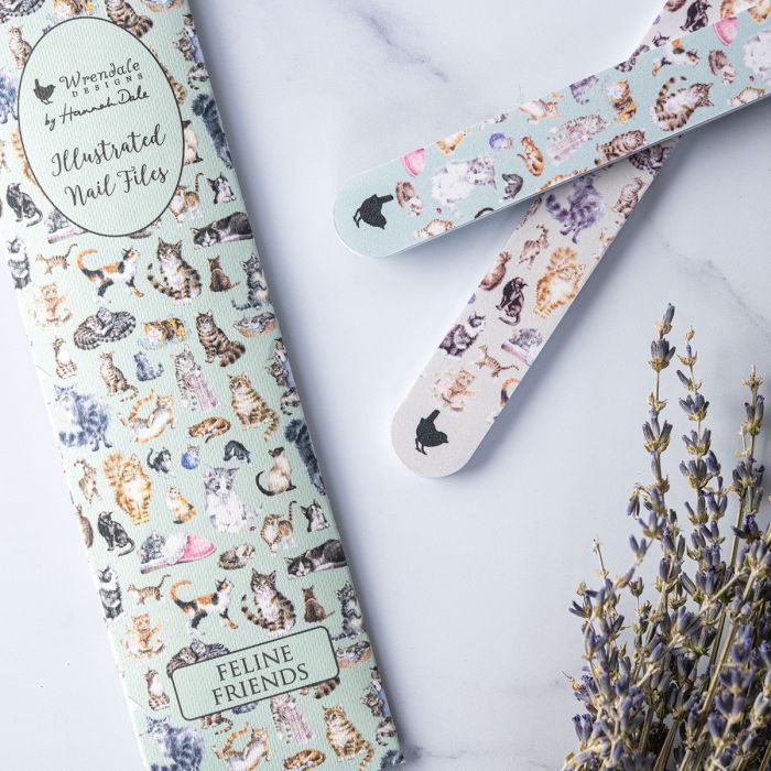Wrendale Designs Feline Friends Nail File Set