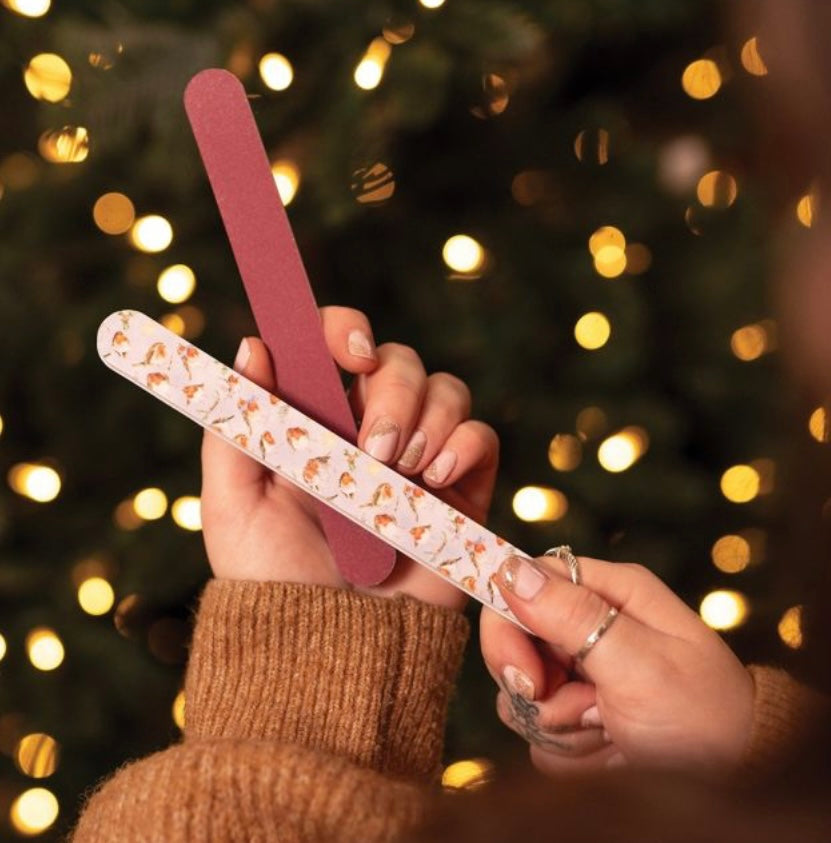 Wrendale Designs Season’s Tweetings Christmas Nail File Set