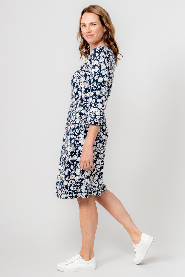 Lily & Me Uplands 3/4 Sleeve Dress