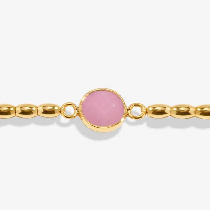 Joma Jewellery Serenity Stones Pink Jade Bracelet