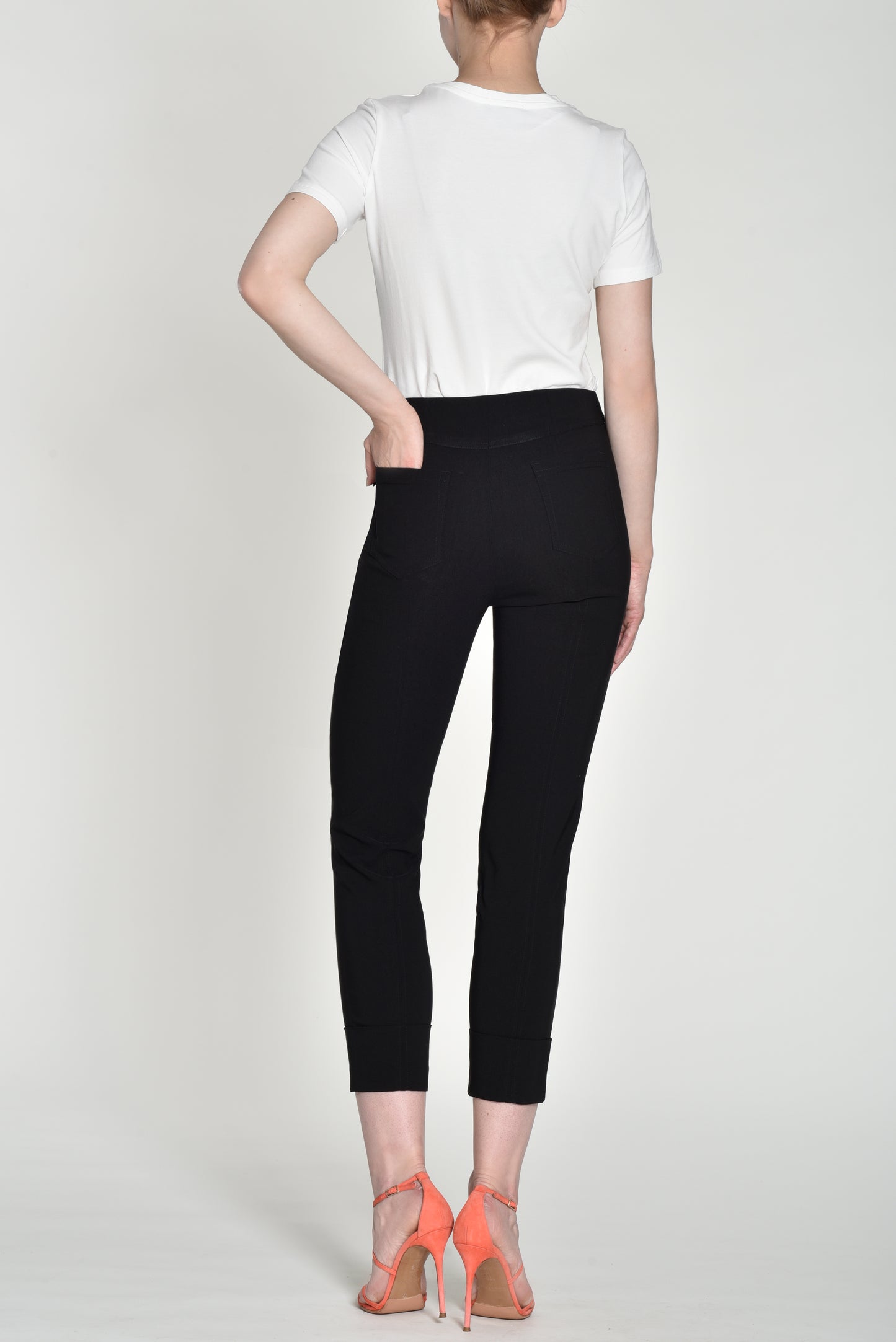Robell Black Bella Trousers 51568 (Colour 90)