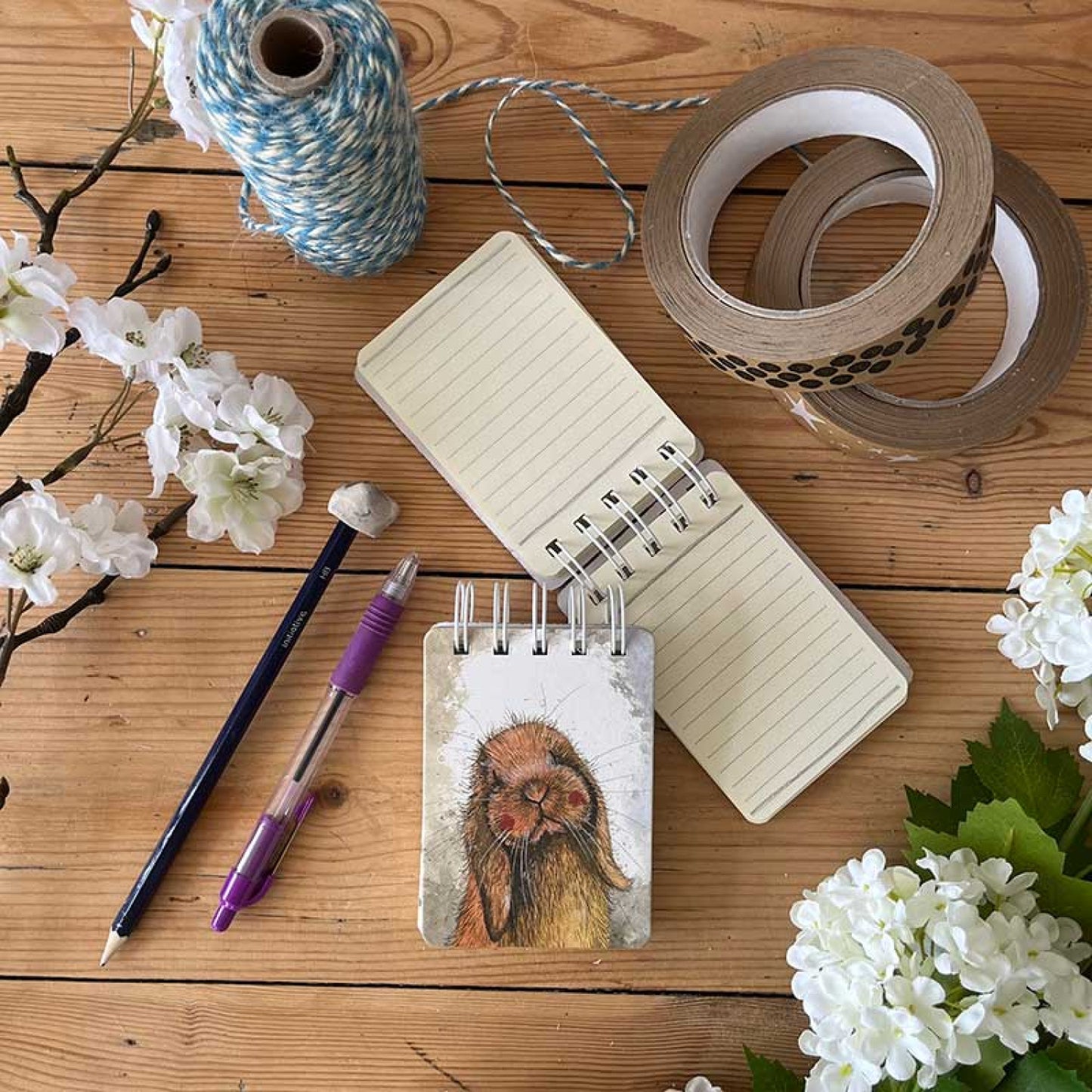 Alex Clark Misty Small Spiral Bound Notepad