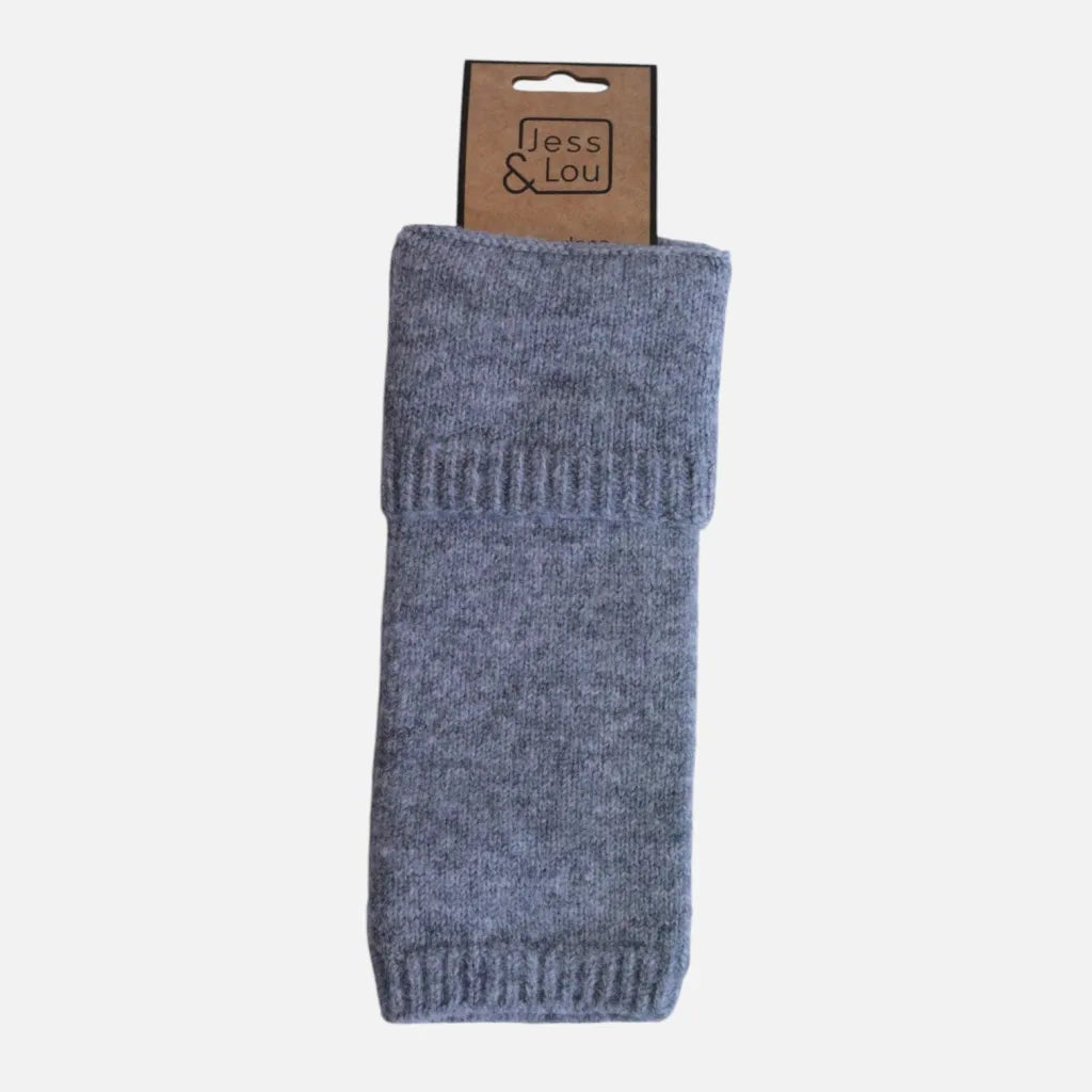 Jess & Lou Double Cuff Fingerless Gloves