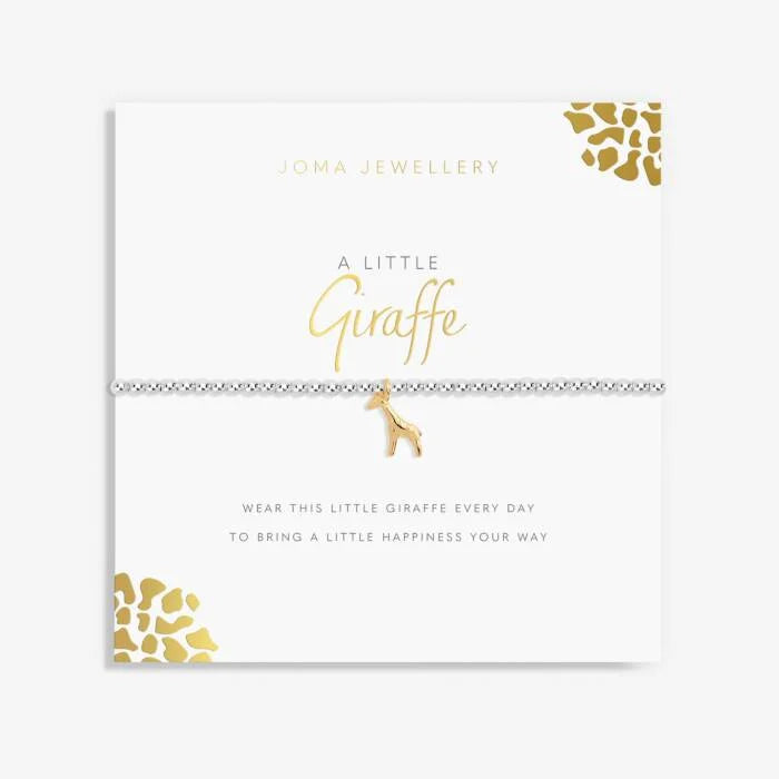 Joma Jewellery A Little 'Giraffe' Bracelet in Silver Plating