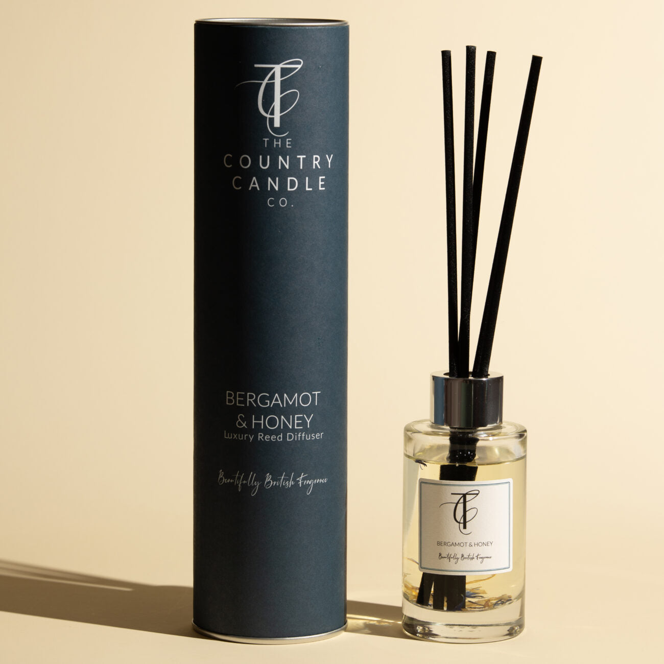 Bergamot & Honey 100ml Luxury Reed Diffuser