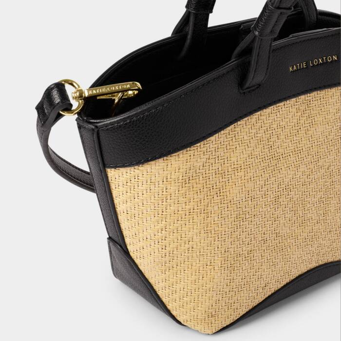 Katie Loxton Riviera Raffia Mini Tote Bag