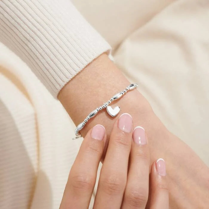 Joma Jewellery Life's A Charm 'Birthday' Bracelet in Silver Plating