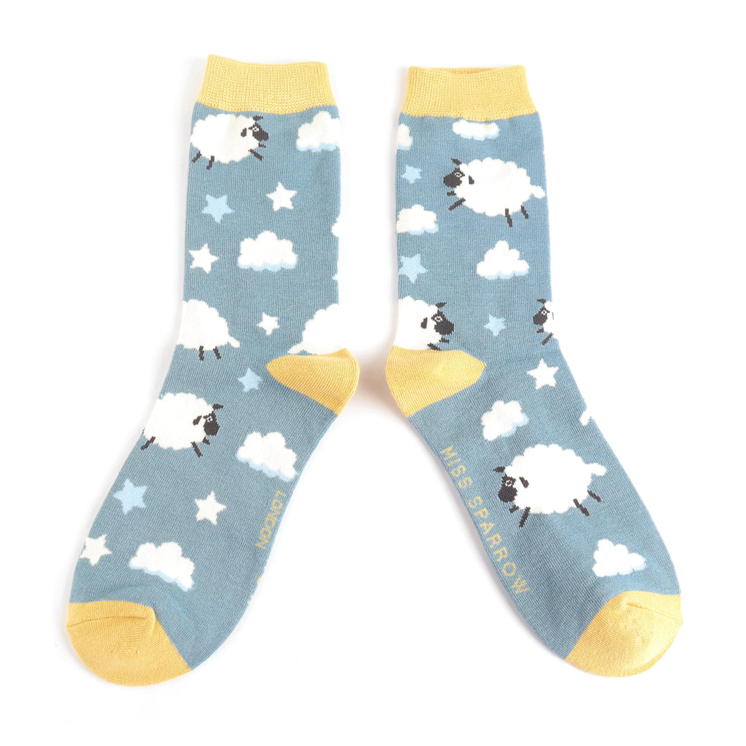 Miss Sparrow Sleepy Sheep Denim