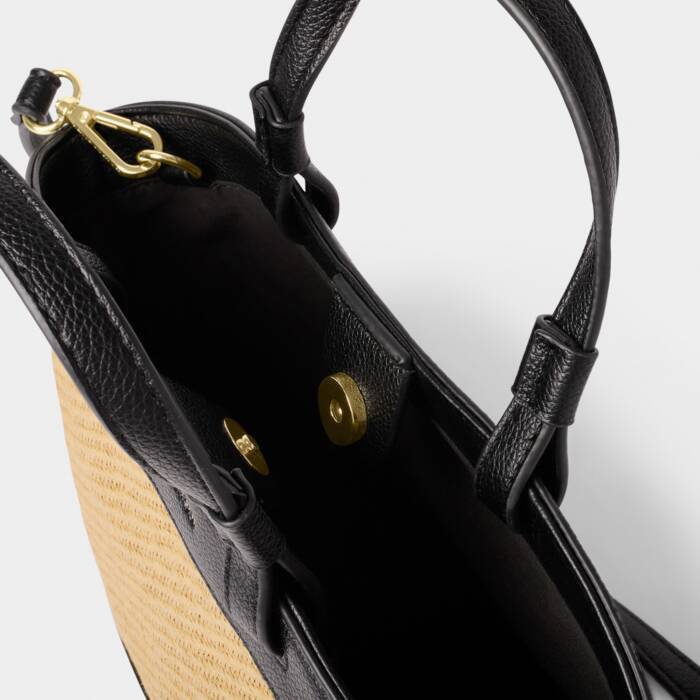 Katie Loxton Riviera Raffia Mini Tote Bag