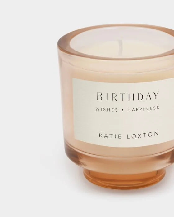 Katie Loxton Sentiment Candle ‘Birthday’
