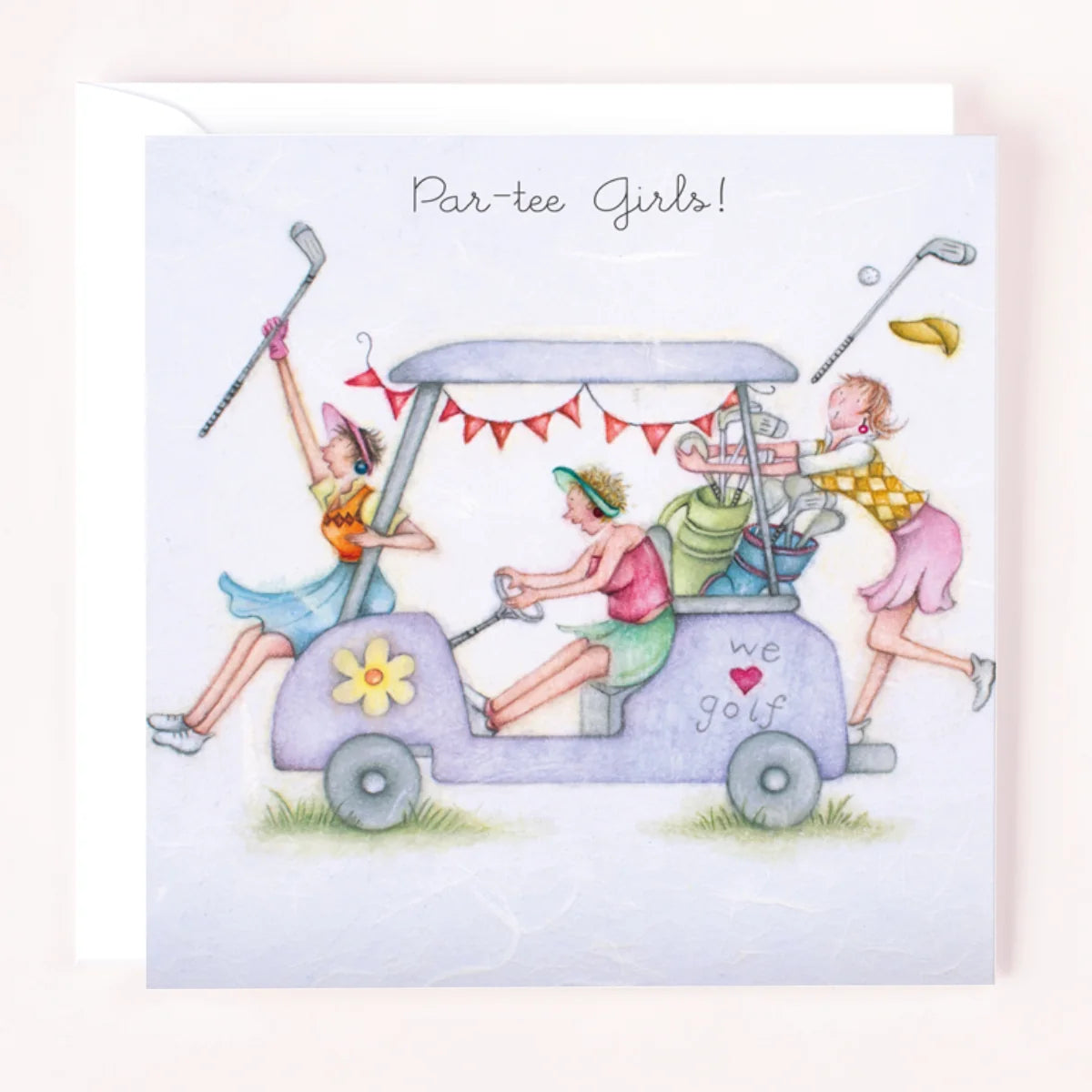 Berni Parker Par-Tee Girls Card