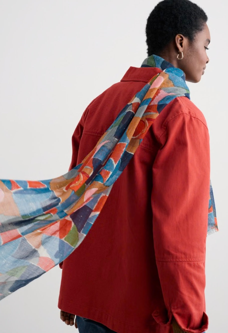 Seasalt Pretty Printed Scarf