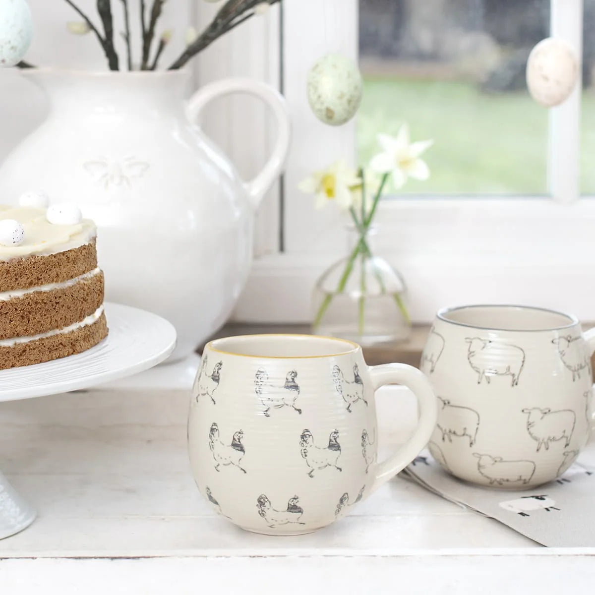 Sophie Allport Chicken Stoneware Mug