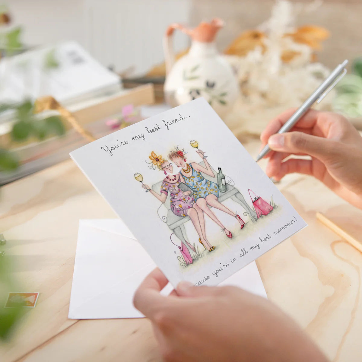 Berni Parker You’re My Best Friend Card