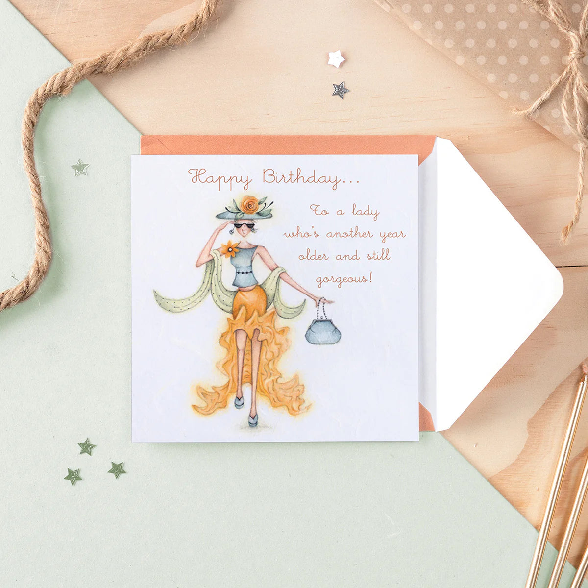Berni Parker Still Gorgeous Card