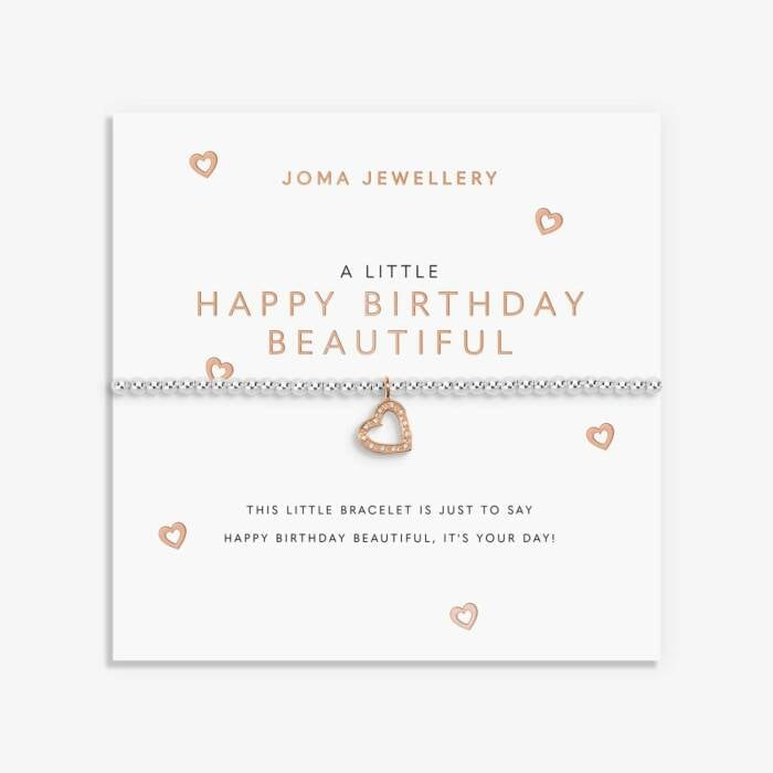 Joma Jewellery A Little Happy Birthday Beautiful