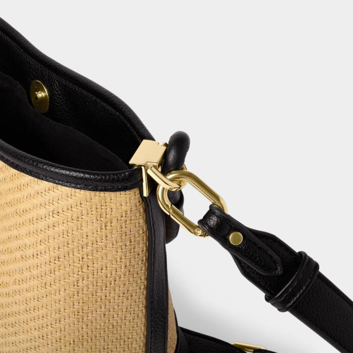 Katie Loxton Riviera Raffia Bucket Bag
