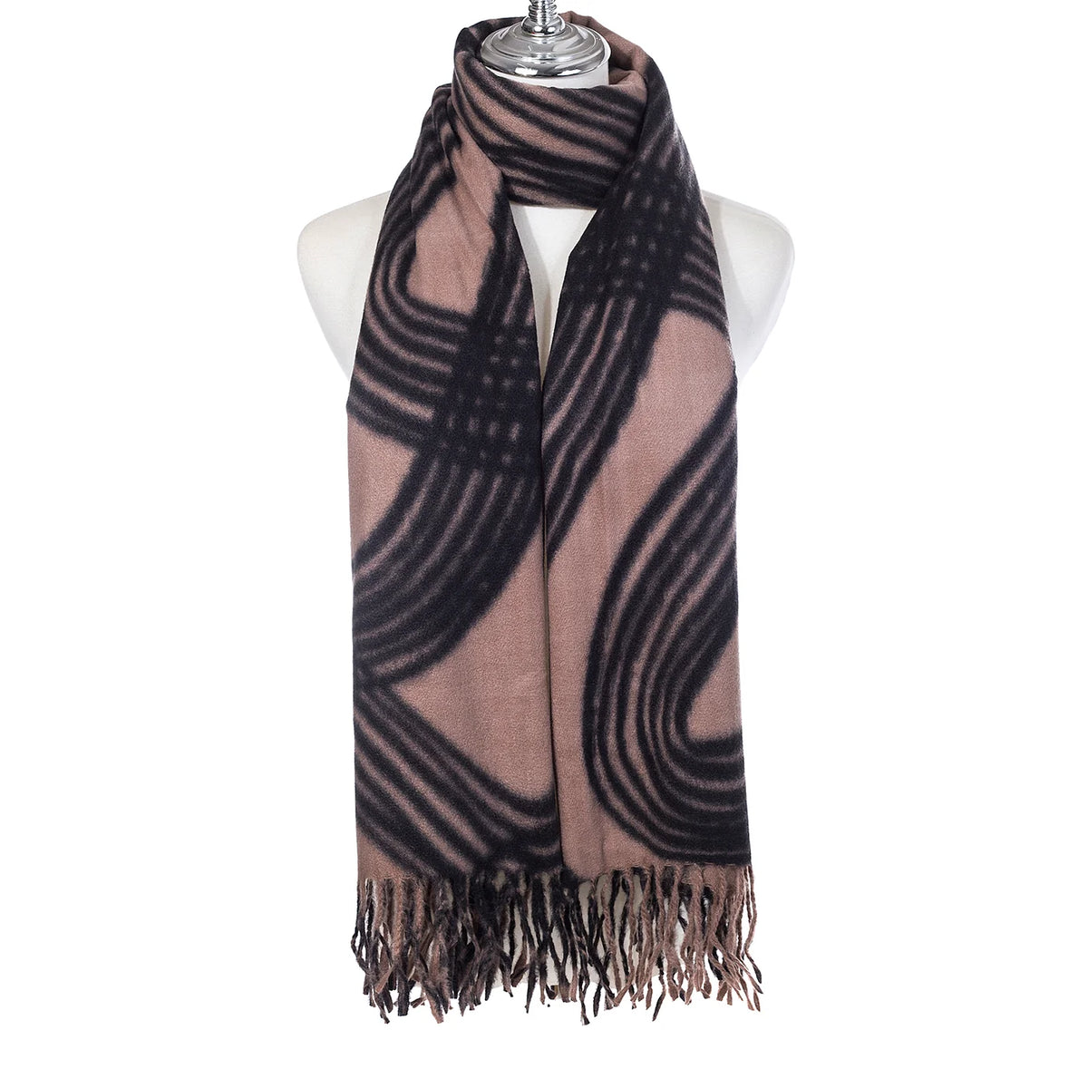 Park Lane Scarf SC1829 Mocha Mousse