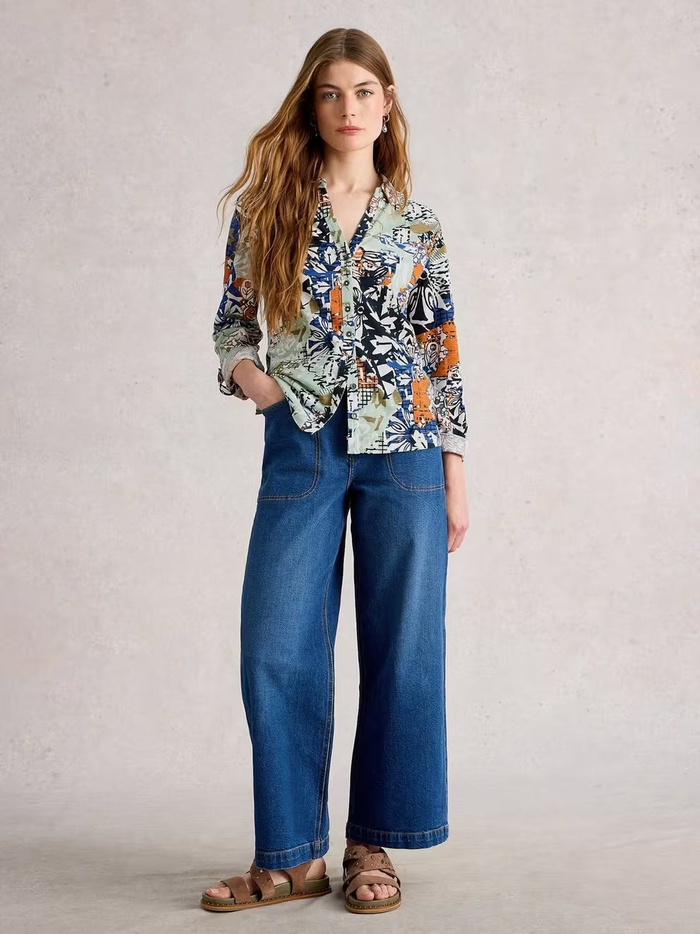 White Stuff Annie Jersey Shirt