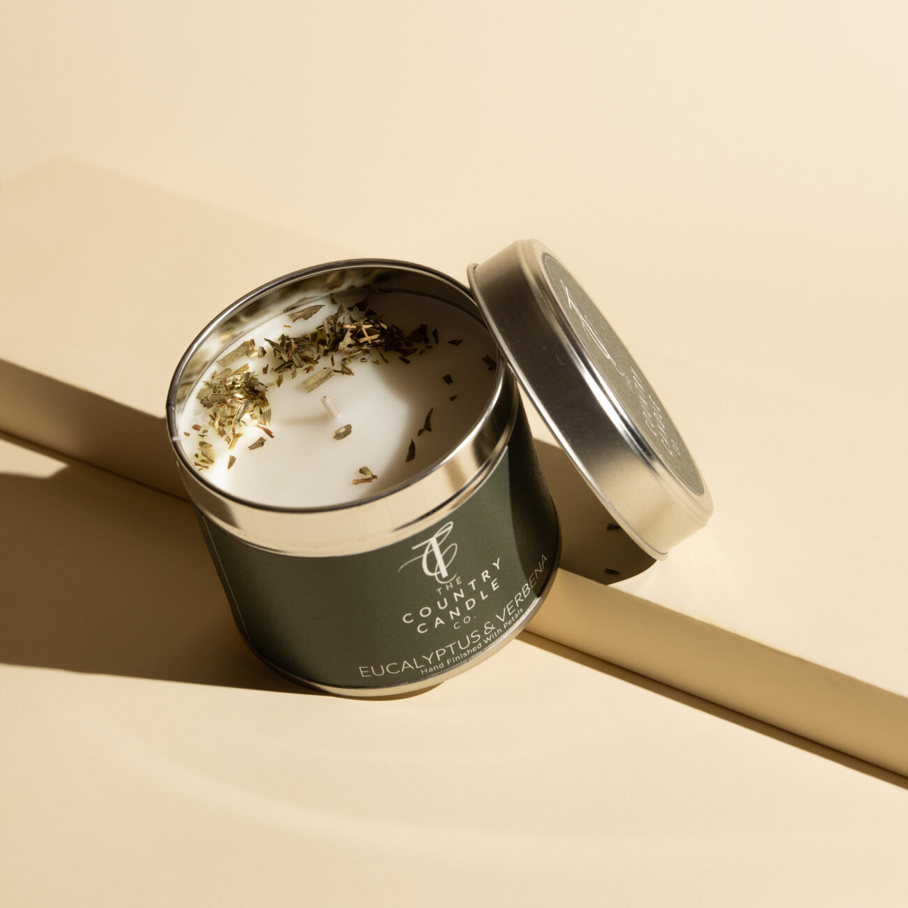 Eucalyptus & Verbena Tin Candle