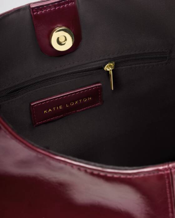Katie Loxton Laila Patent Crackle Shoulder Bag