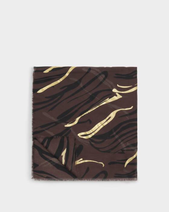 Katie Loxton Printed Foil Scarf