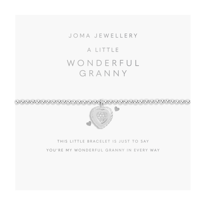 Joma Jewellery A Little Wonderful Granny In Silver Plating