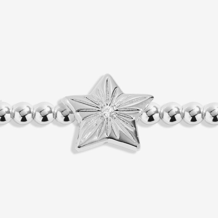 Joma Jewellery A little ‘Congratulations On Your Exam Results’ Silver Plated Bracelet