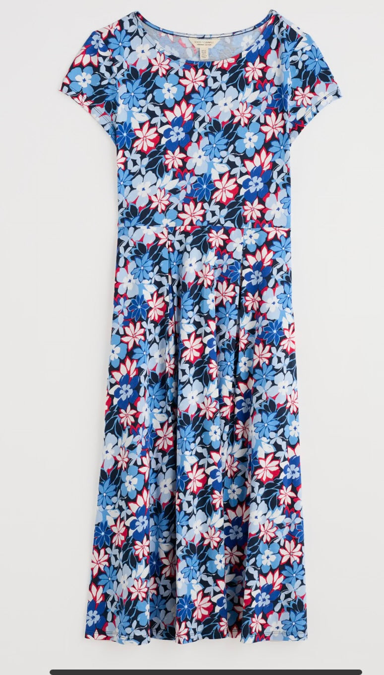 Seasalt Wild Bouquet Jersey Dress