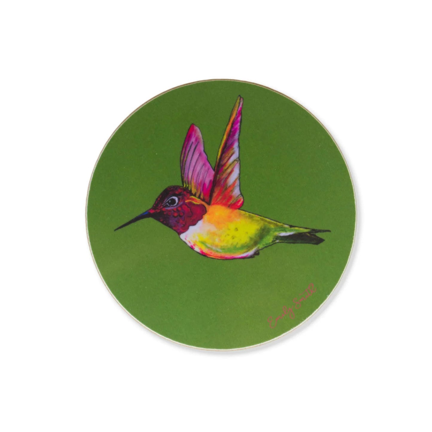 Hermione Hummingbird Set of 4 Coasters