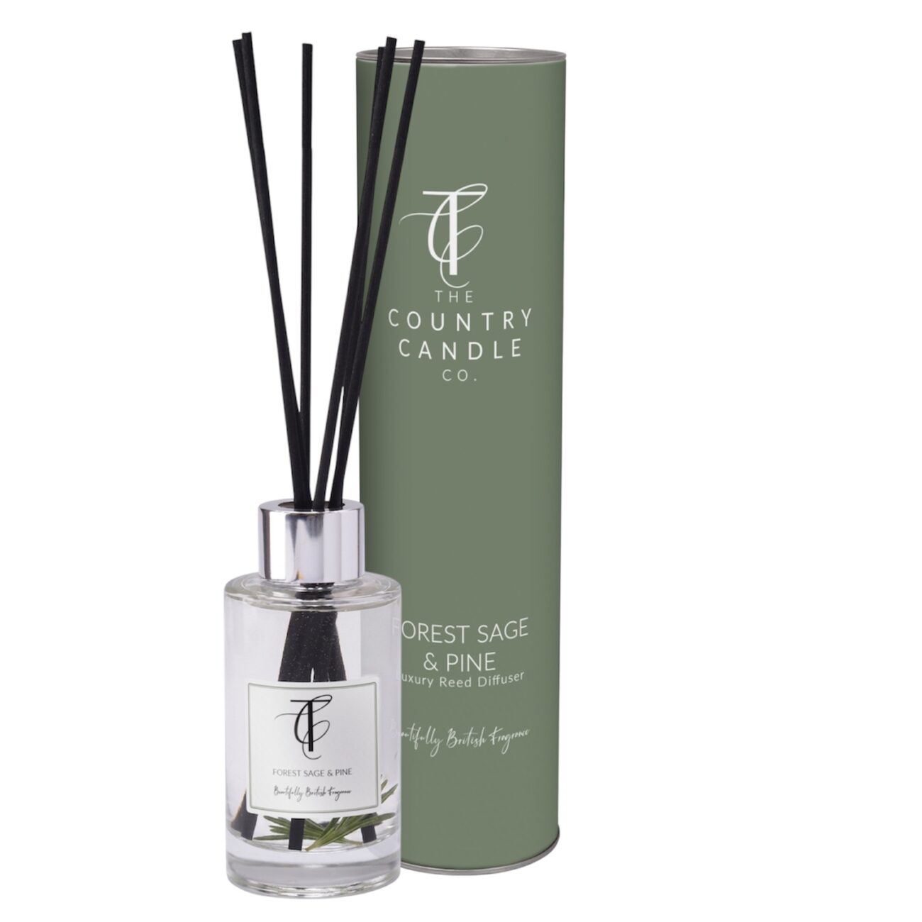 Forest Sage & Pine 100ml Luxury Reed Diffuser