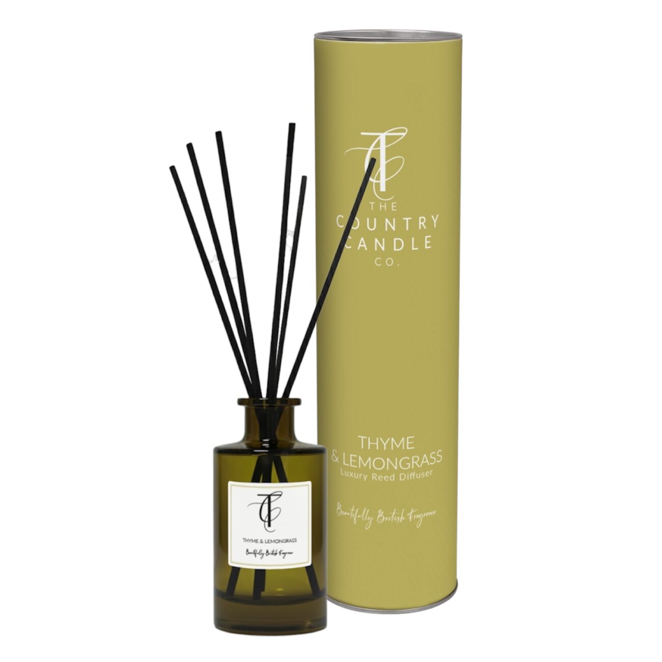 Thyme & Lemongrass 100ml Luxury Reed Diffuser