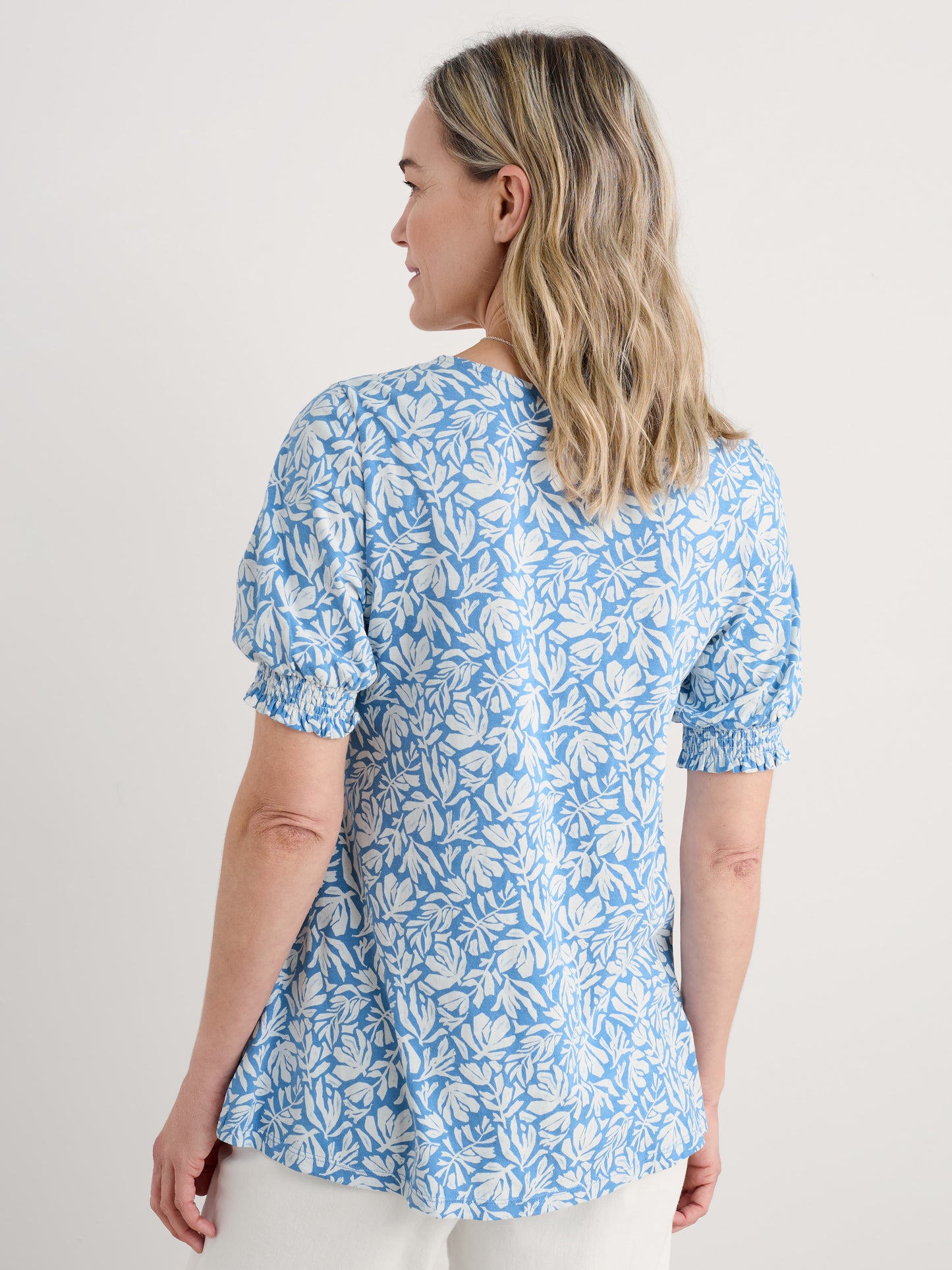 Seasalt Rosehip V Neck Jersey Top