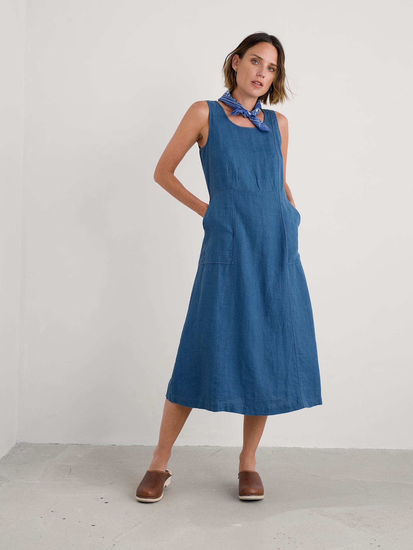 Seasalt Sleeveless Grass Wave Dress