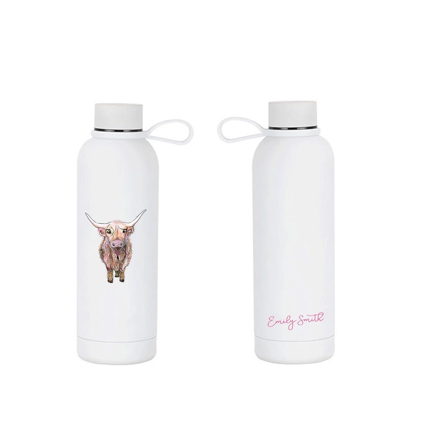 Heidi Highland Cow Water Bottle