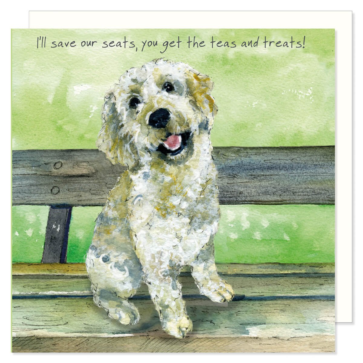 Little Dog Laughed “Seats & Treats” Card
