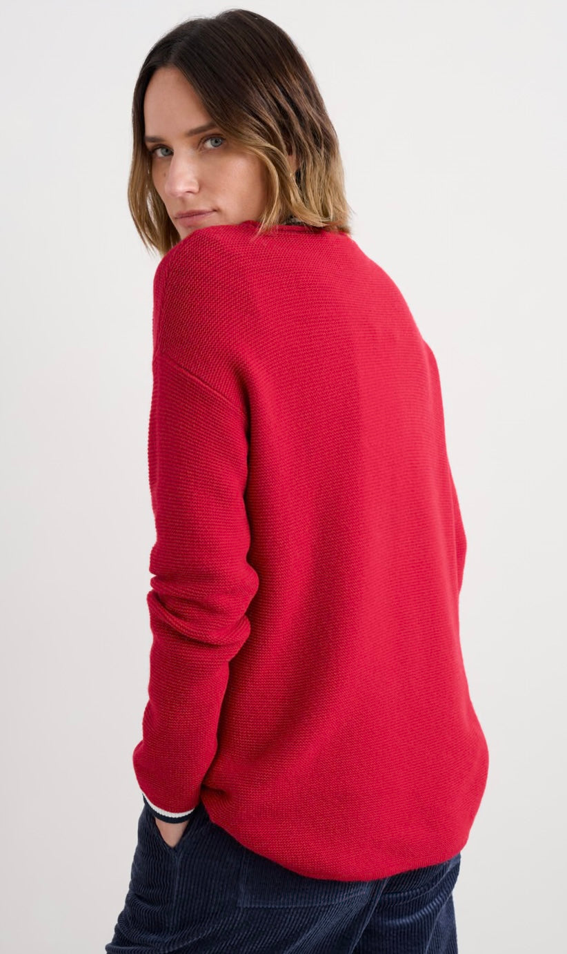 Seasalt Fruity Jumper Carmine