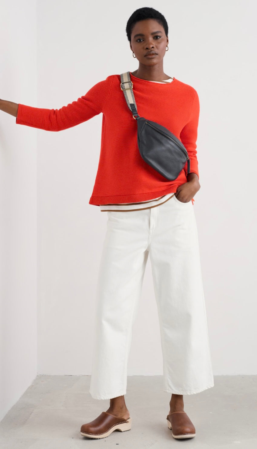 Seasalt Makers Jumper Mandarin