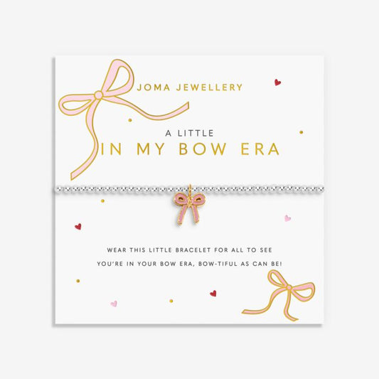 Joma Jewellery A little Vibes ‘In My Bow Era’ Silver Plated Bracelet