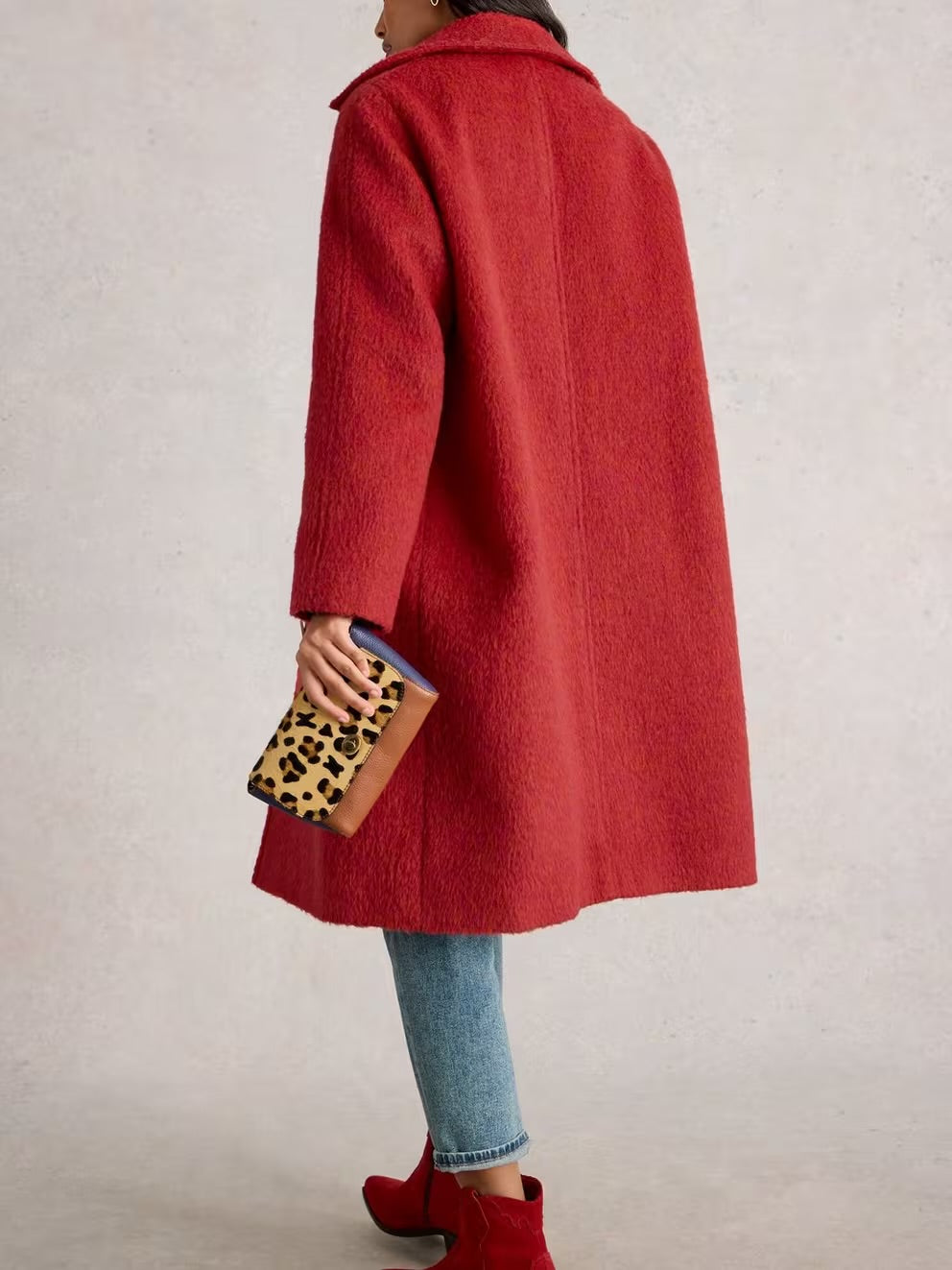 White Stuff Kelsey Wool Blend Coat