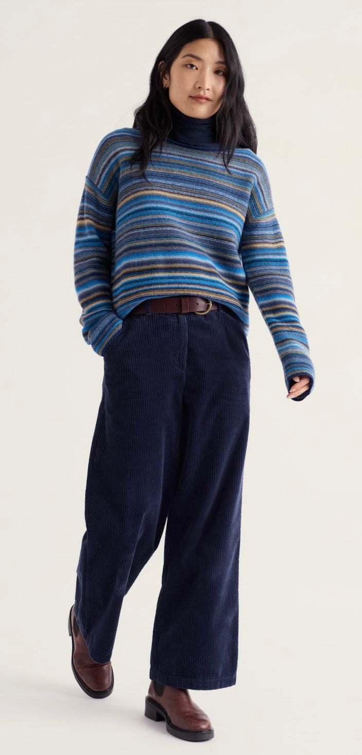 Fruity Jumper Ripple Marks Bright Marine Mix