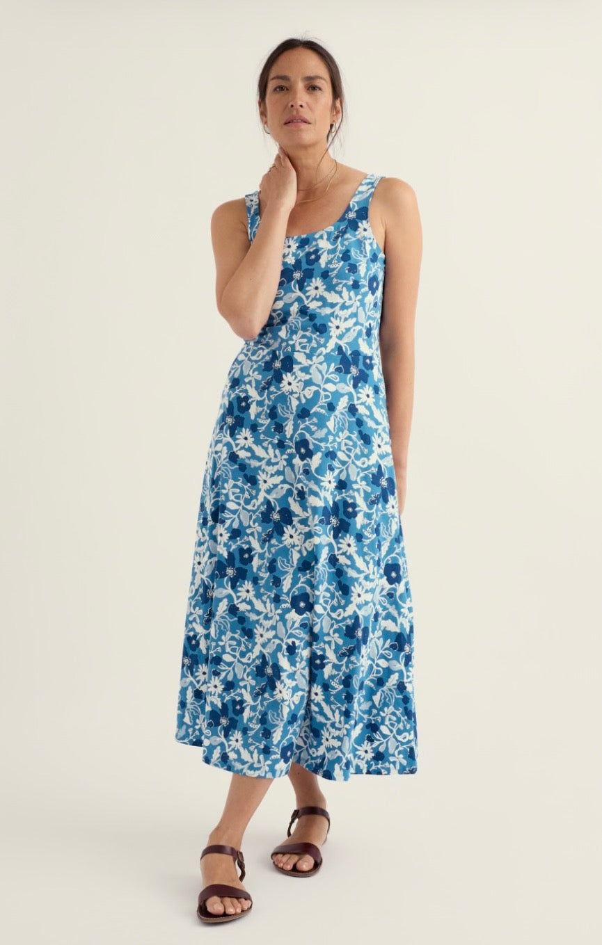 Seasalt Sun Gleam Jersey Midi Dress