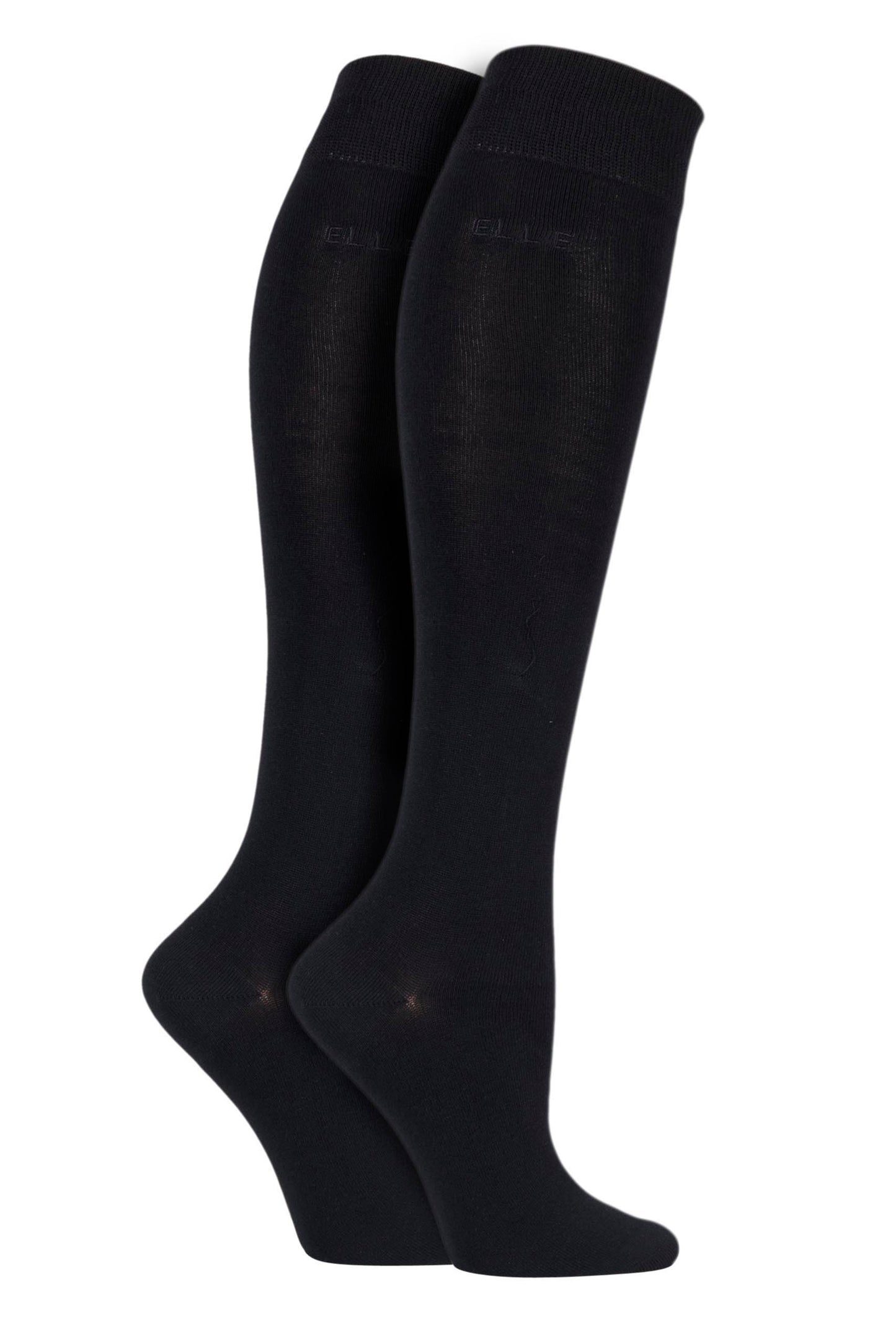 Elle Plain Bamboo Knee High Socks